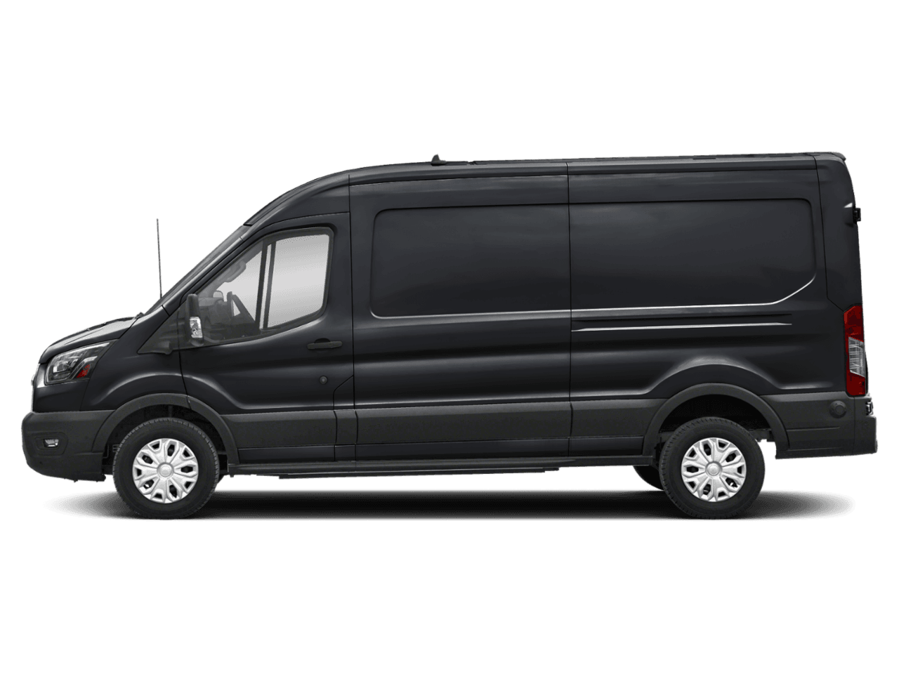 2022 Ford E-Transit Cargo Van  - Profile, facing to the left