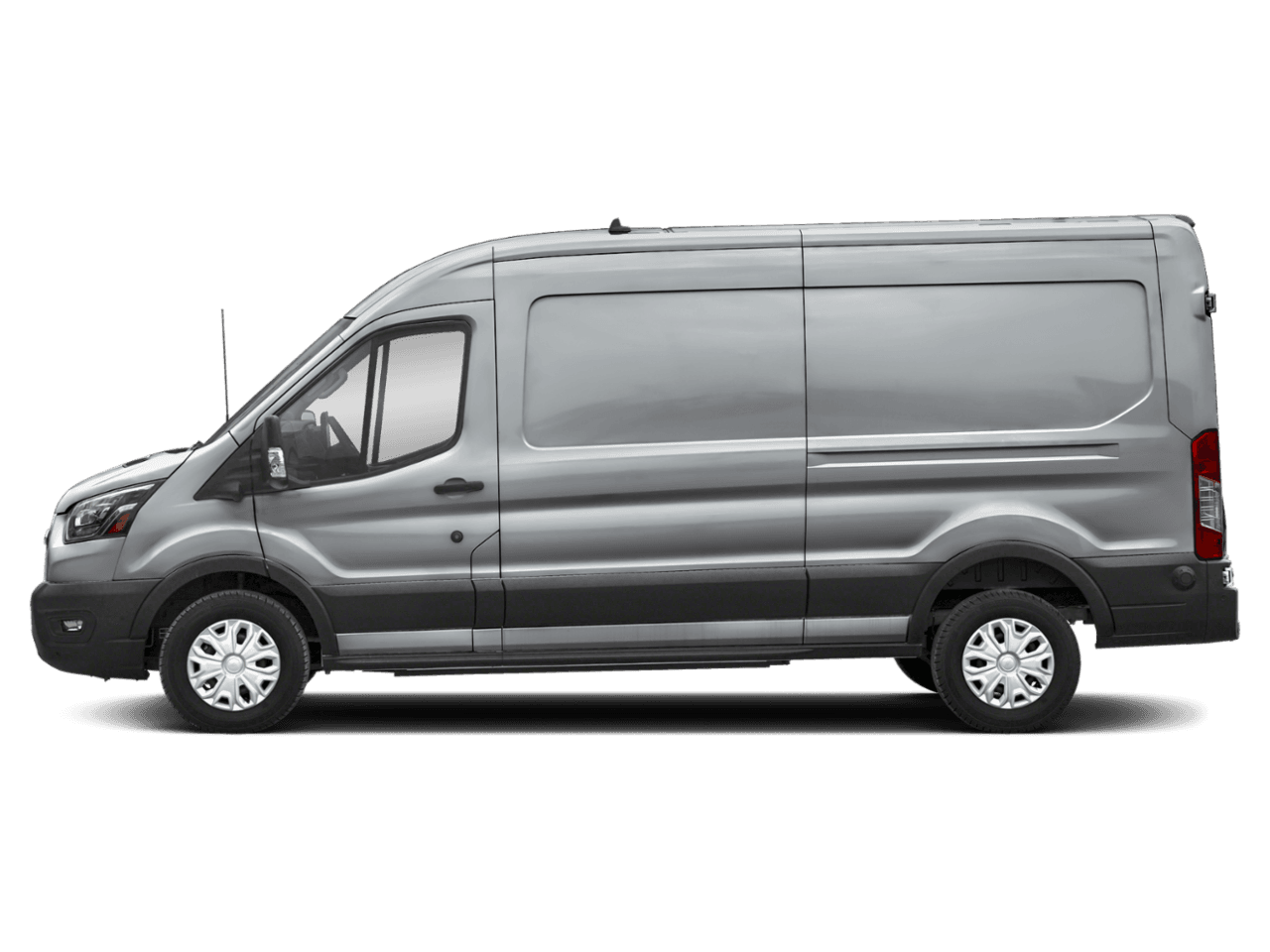 2022 Ford E-Transit Cargo Van  - Profile, facing to the left