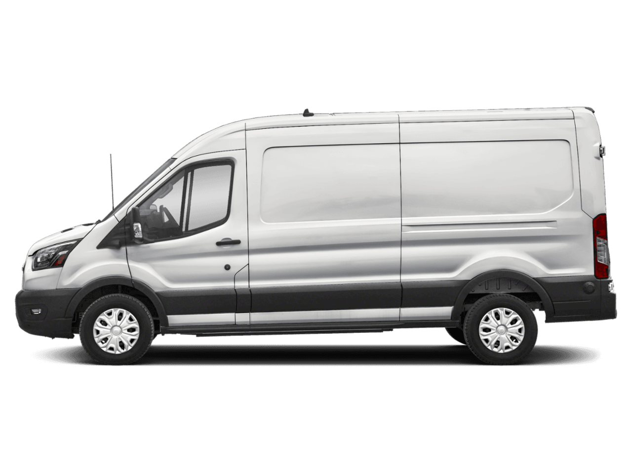 2022 Ford E-Transit Cargo Van  - Profile, facing to the left