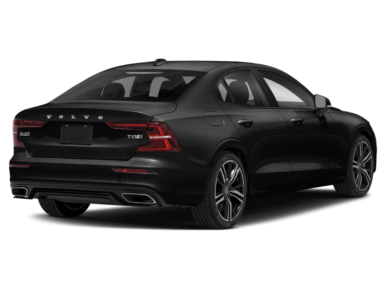 2022 Volvo S60 Recharge R-Design - Rear 3/4, facing to the right