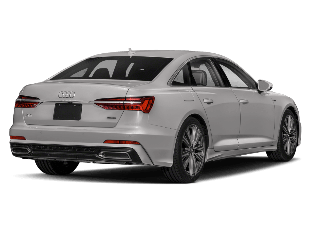 2022 Audi A6 Premium Plus - Rear 3/4, facing to the right