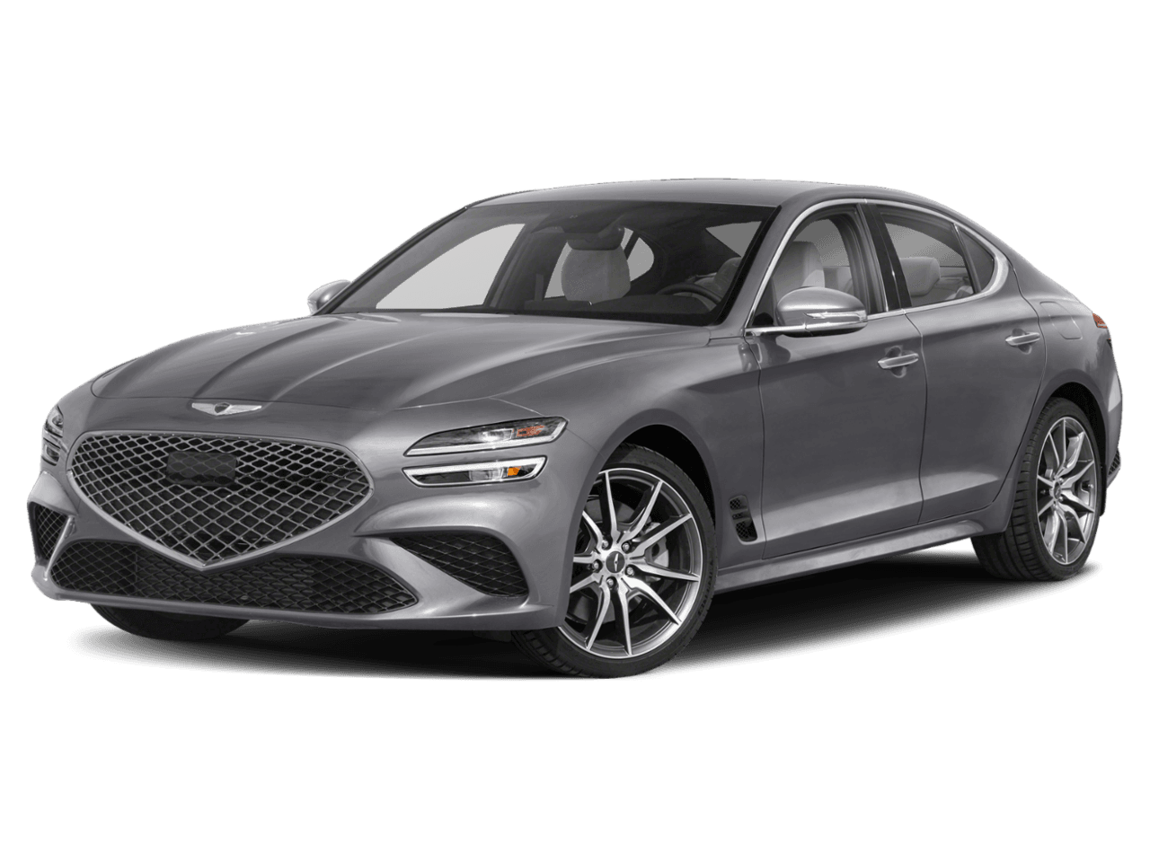 2022 Genesis G70 3.3T - Front 3/4, facing to the left
