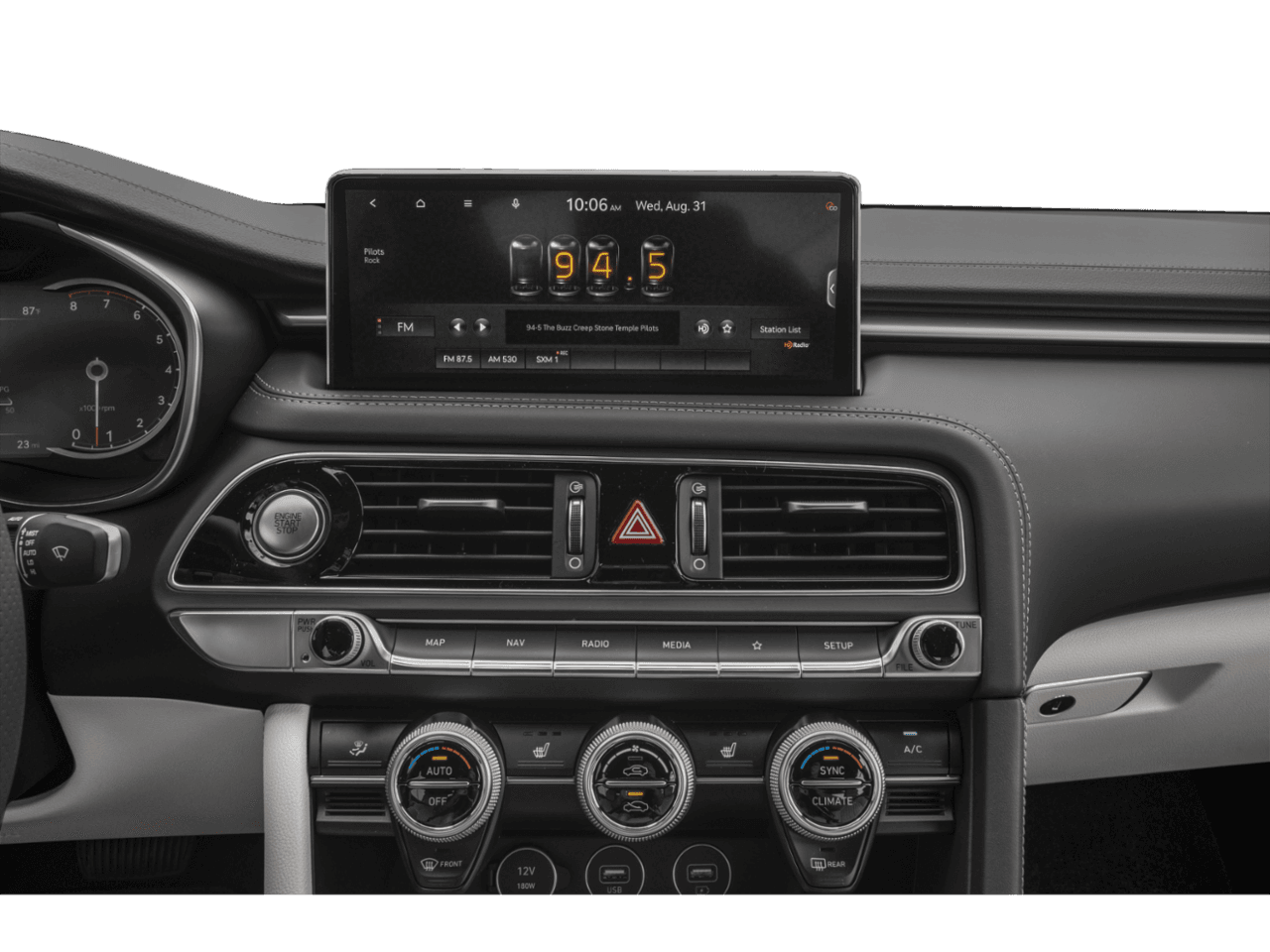 2022 Genesis G70 3.3T - Interior Stereo System