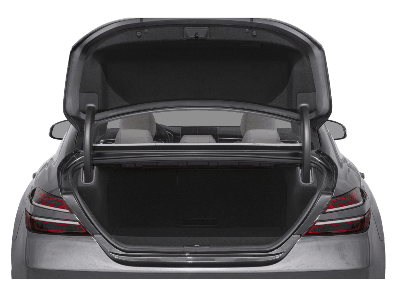2022 Genesis G70 3.3T - Interior Trunk with Hatch Open Feature