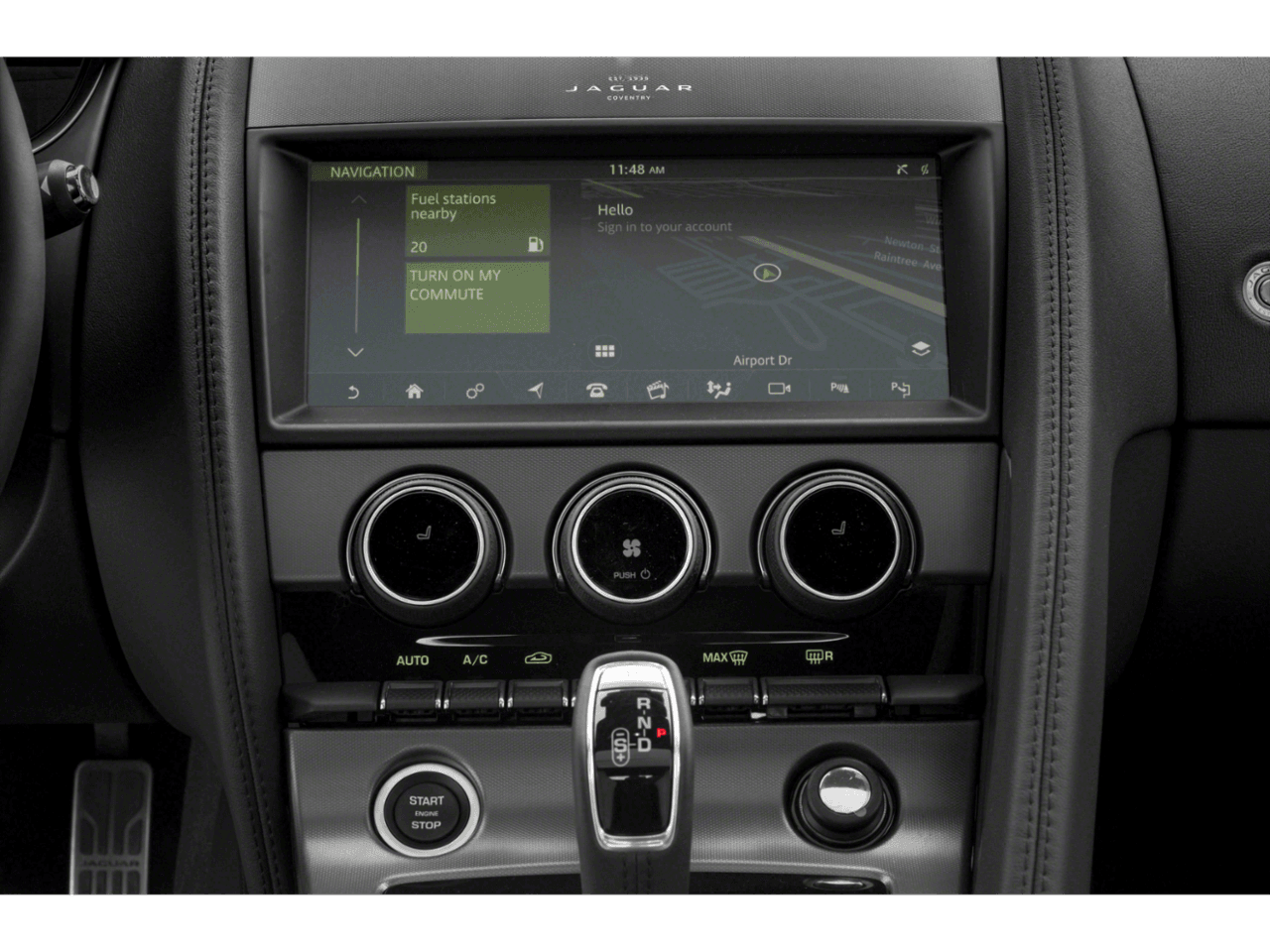 2022 Jaguar F-TYPE R - Interior Navigation System