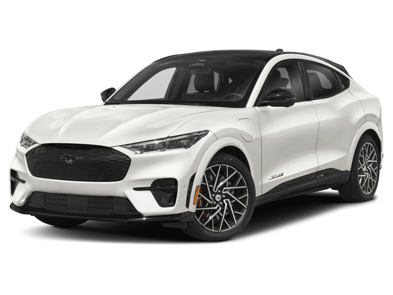 2021 Ford Mustang Mach-E GT - Front 3/4, facing to the left