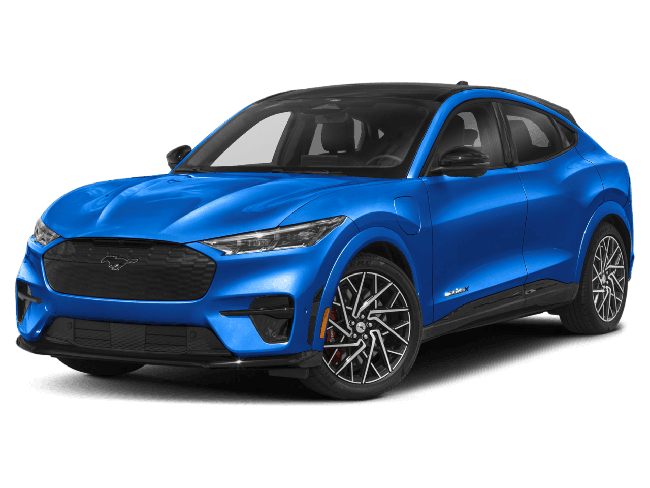2021 Ford Mustang Mach-E GT - Front 3/4, facing to the left