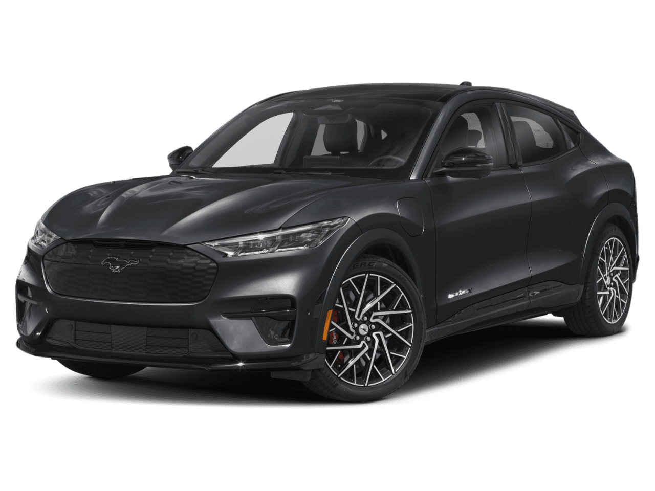 2021 Ford Mustang Mach-E GT - Front 3/4, facing to the left
