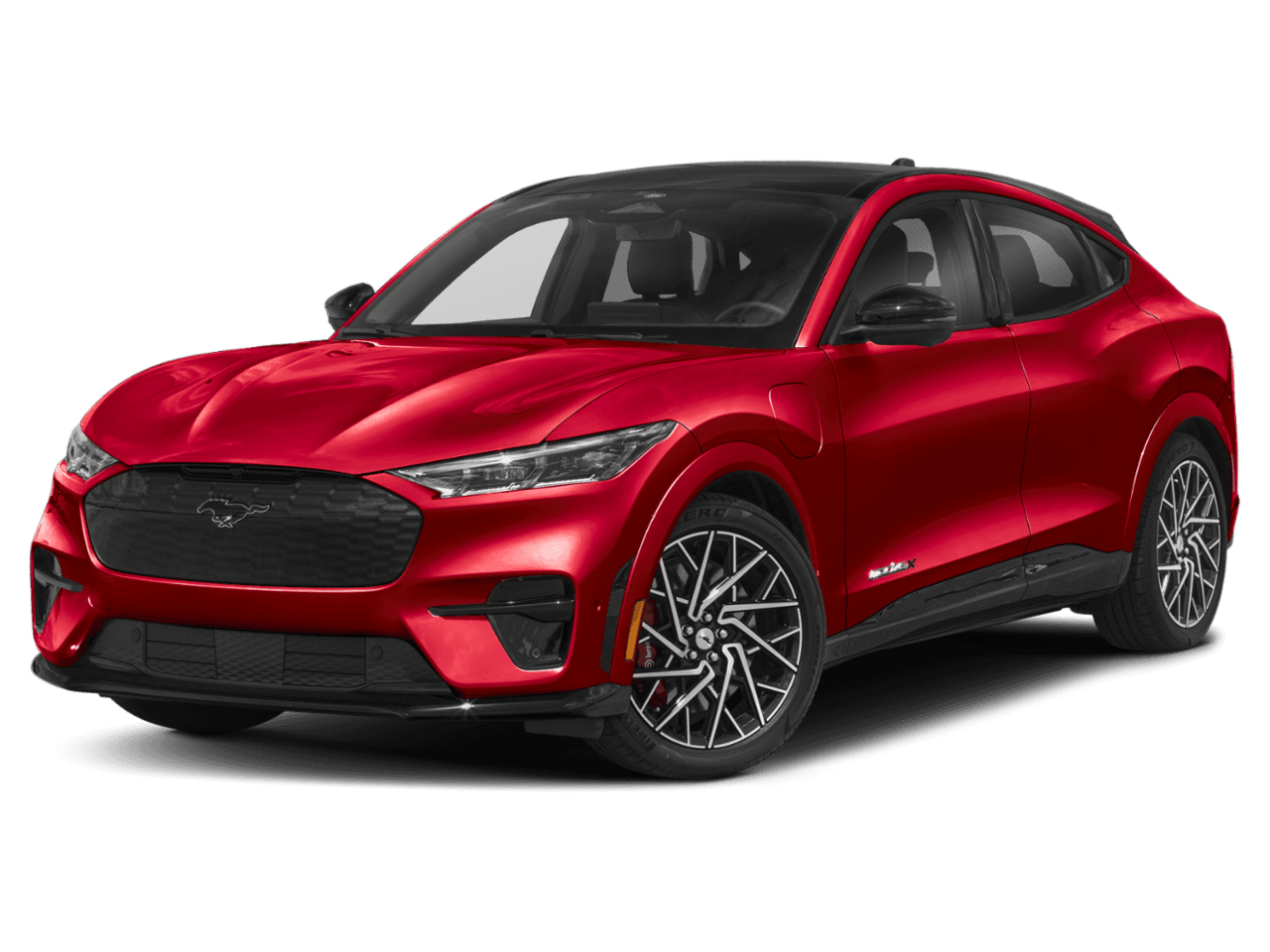 2021 Ford Mustang Mach-E GT - Front 3/4, facing to the left