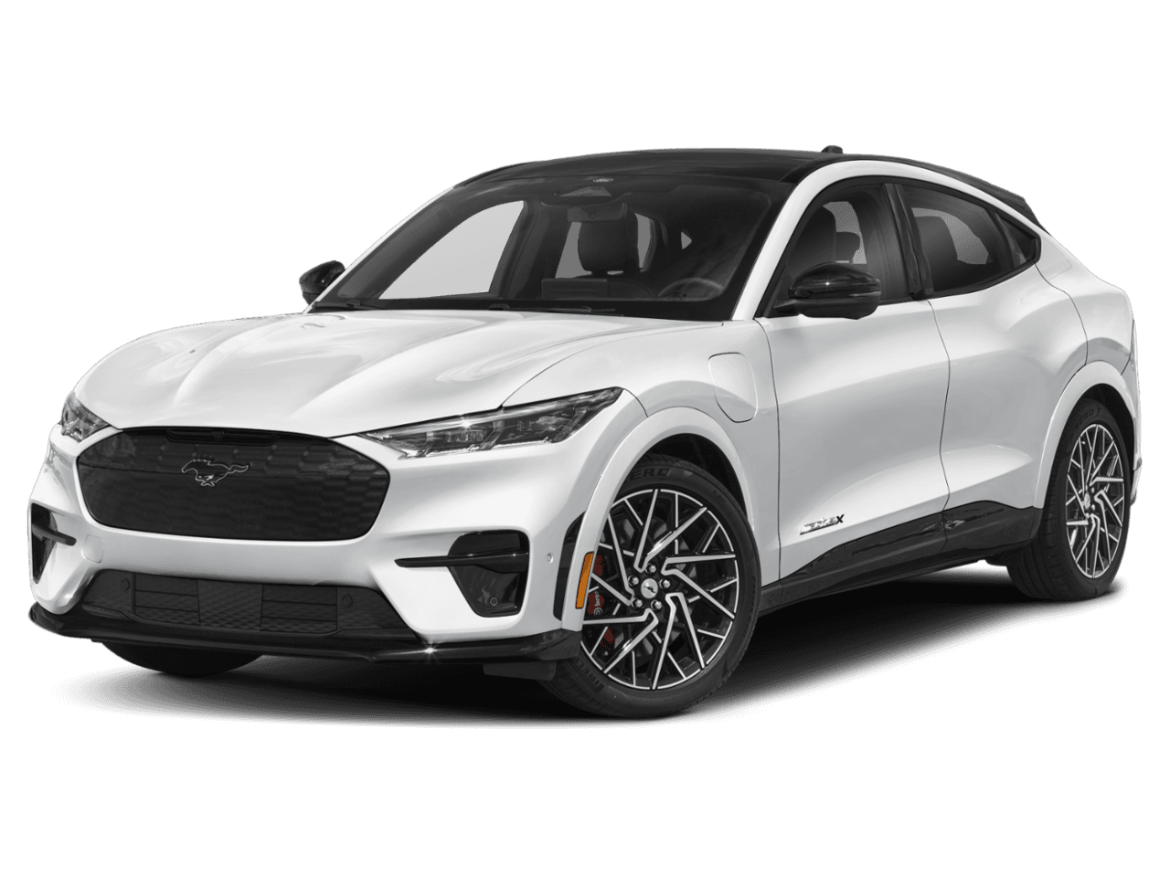 2021 Ford Mustang Mach-E GT - Front 3/4, facing to the left