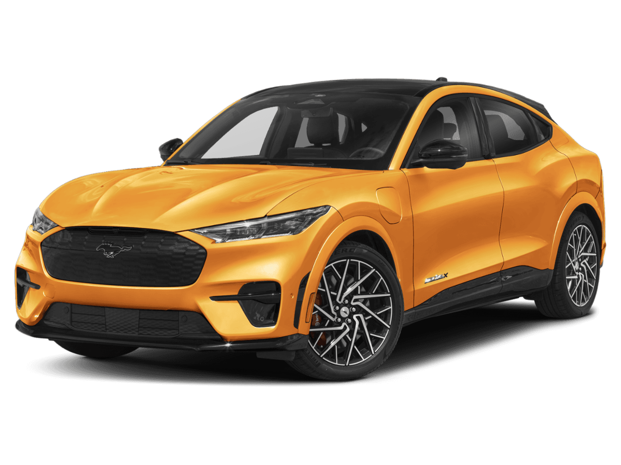 2021 Ford Mustang Mach-E GT - Front 3/4, facing to the left