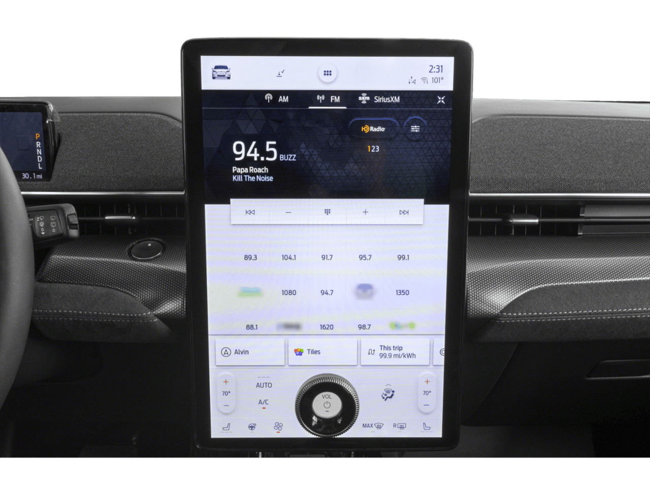 2021 Ford Mustang Mach-E GT - Interior Stereo System