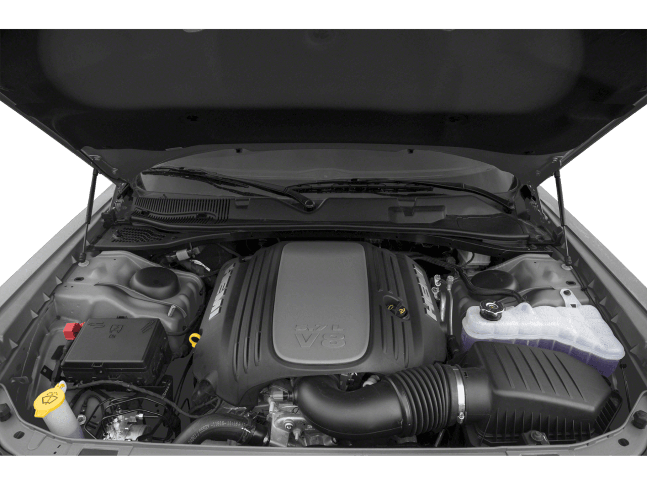 2022 Dodge Challenger R/T - Interior Engine Shot Feature