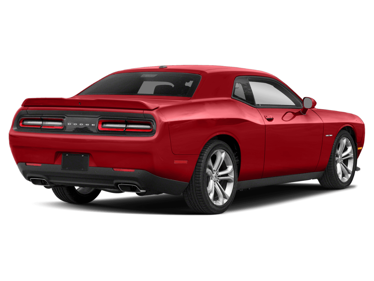 2022 Dodge Challenger R/T - Rear 3/4, facing to the right