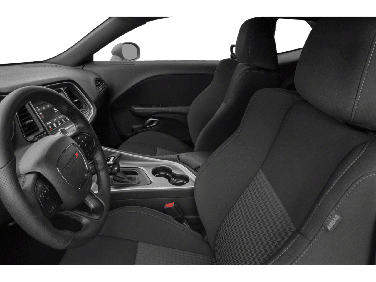 2022 Dodge Challenger GT - Interior Driver's Side with Door Open, Front Seat Feature