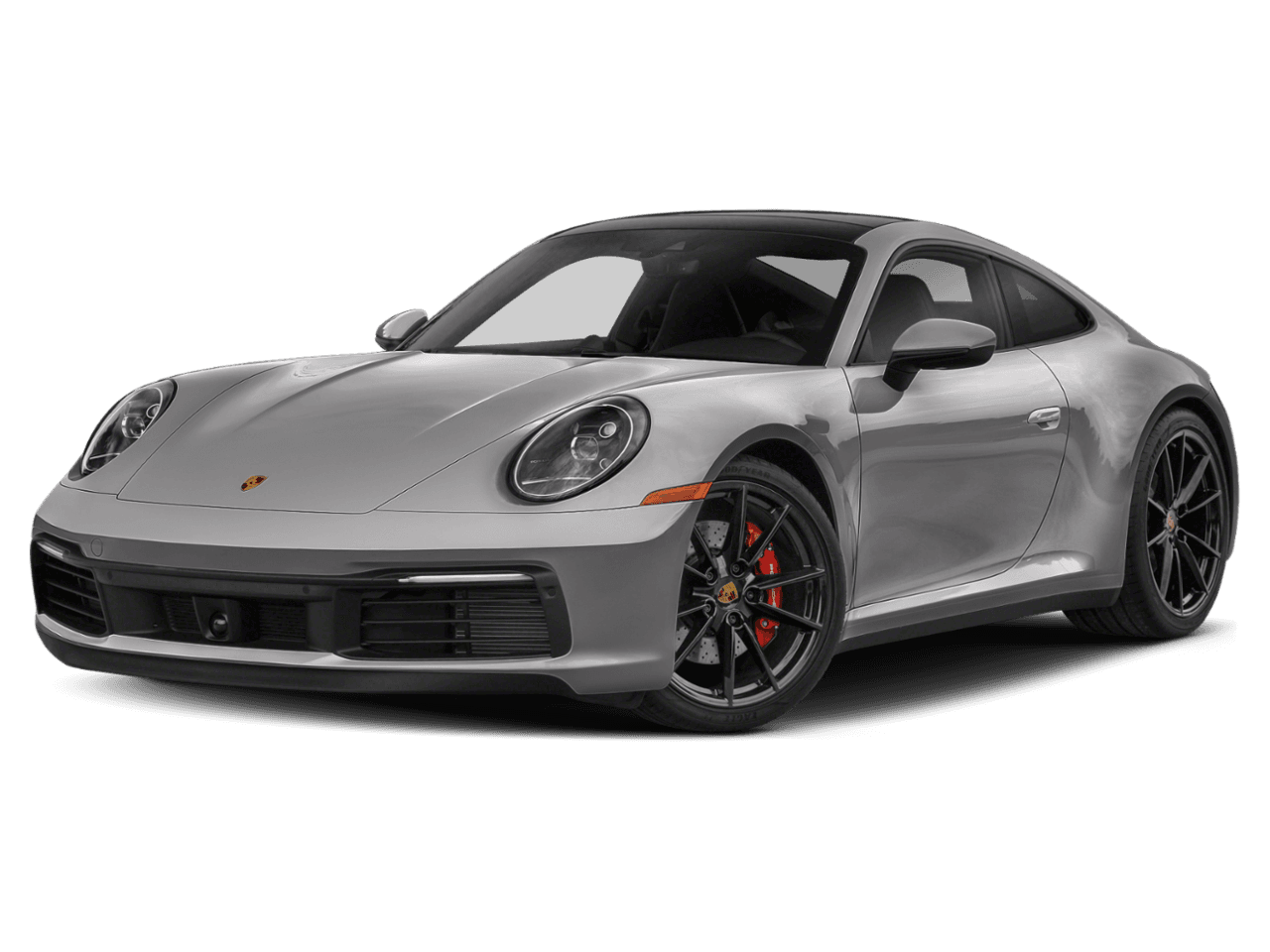 2022 Porsche 911 Carrera S - Front 3/4, facing to the left