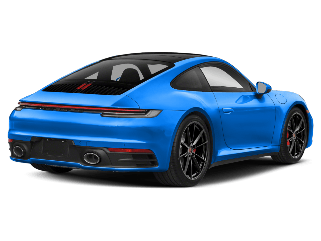 2022 Porsche 911 Carrera S - Rear 3/4, facing to the right