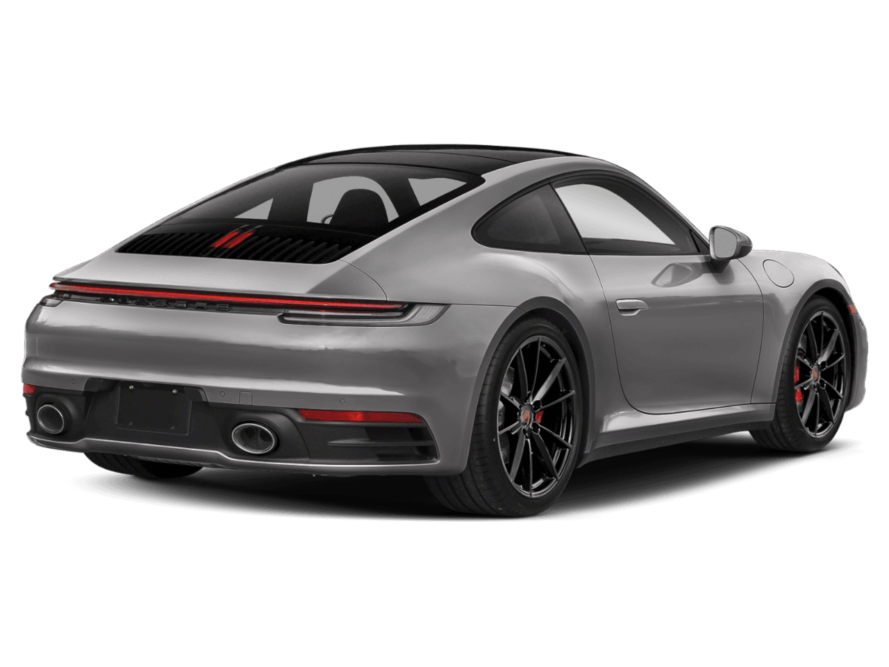 2022 Porsche 911 Carrera S - Rear 3/4, facing to the right