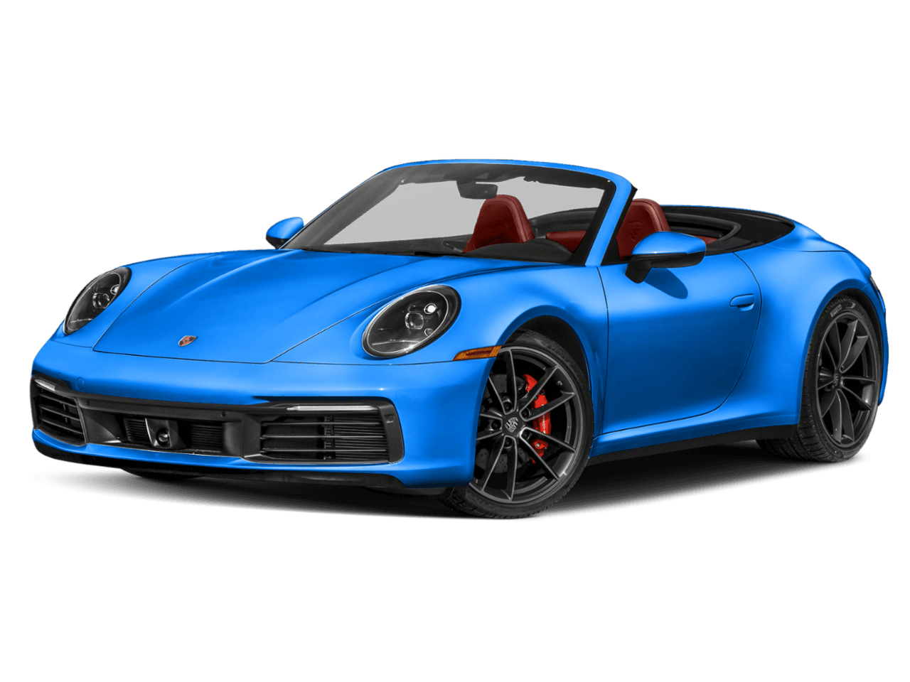 2022 Porsche 911 Carrera - Front 3/4, facing to the left