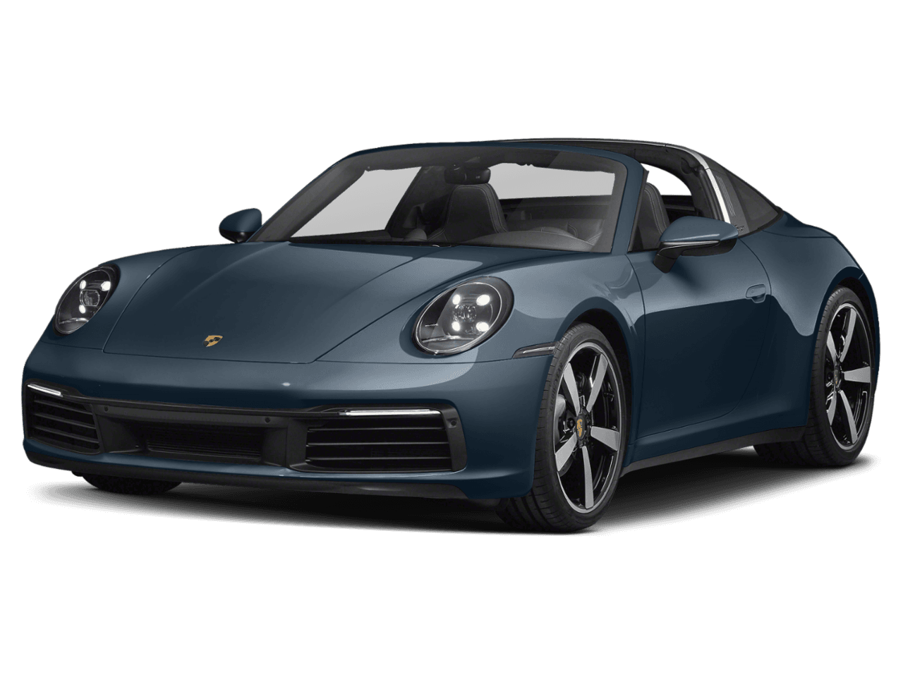 2022 Porsche 911 4 - Front 3/4, facing to the left