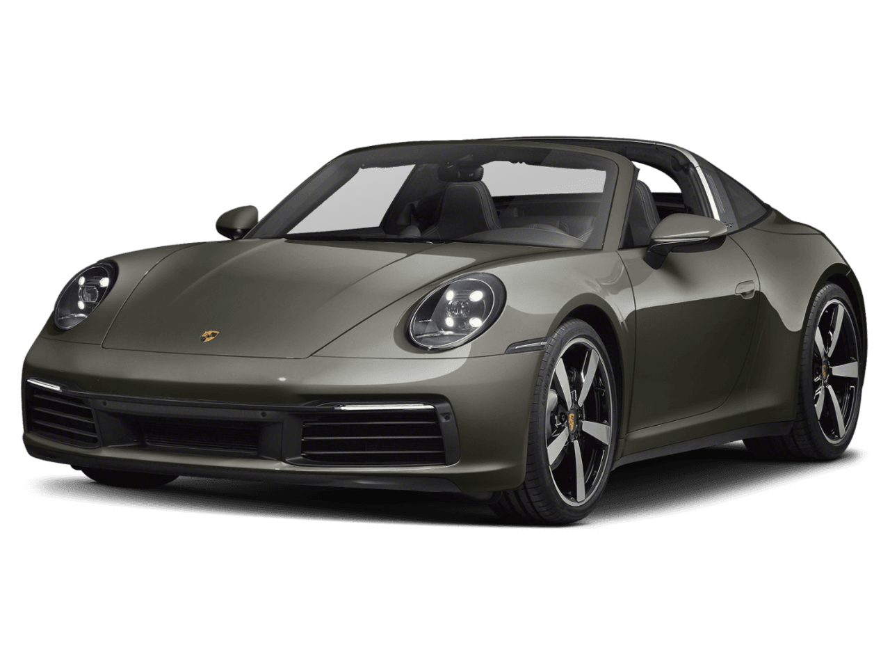 2022 Porsche 911 4 - Front 3/4, facing to the left