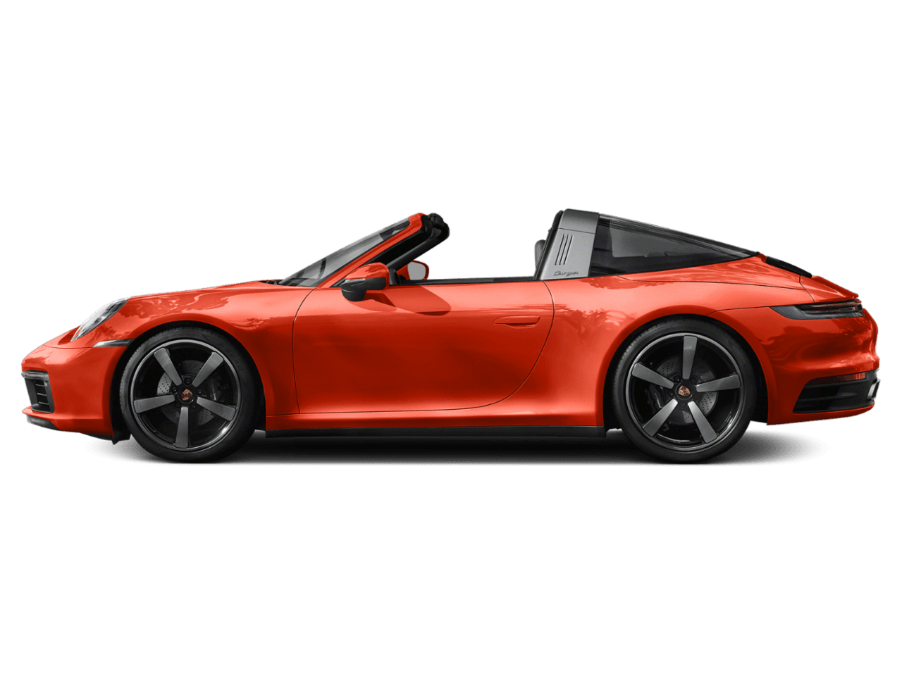 2022 Porsche 911 4 - Profile, facing to the left