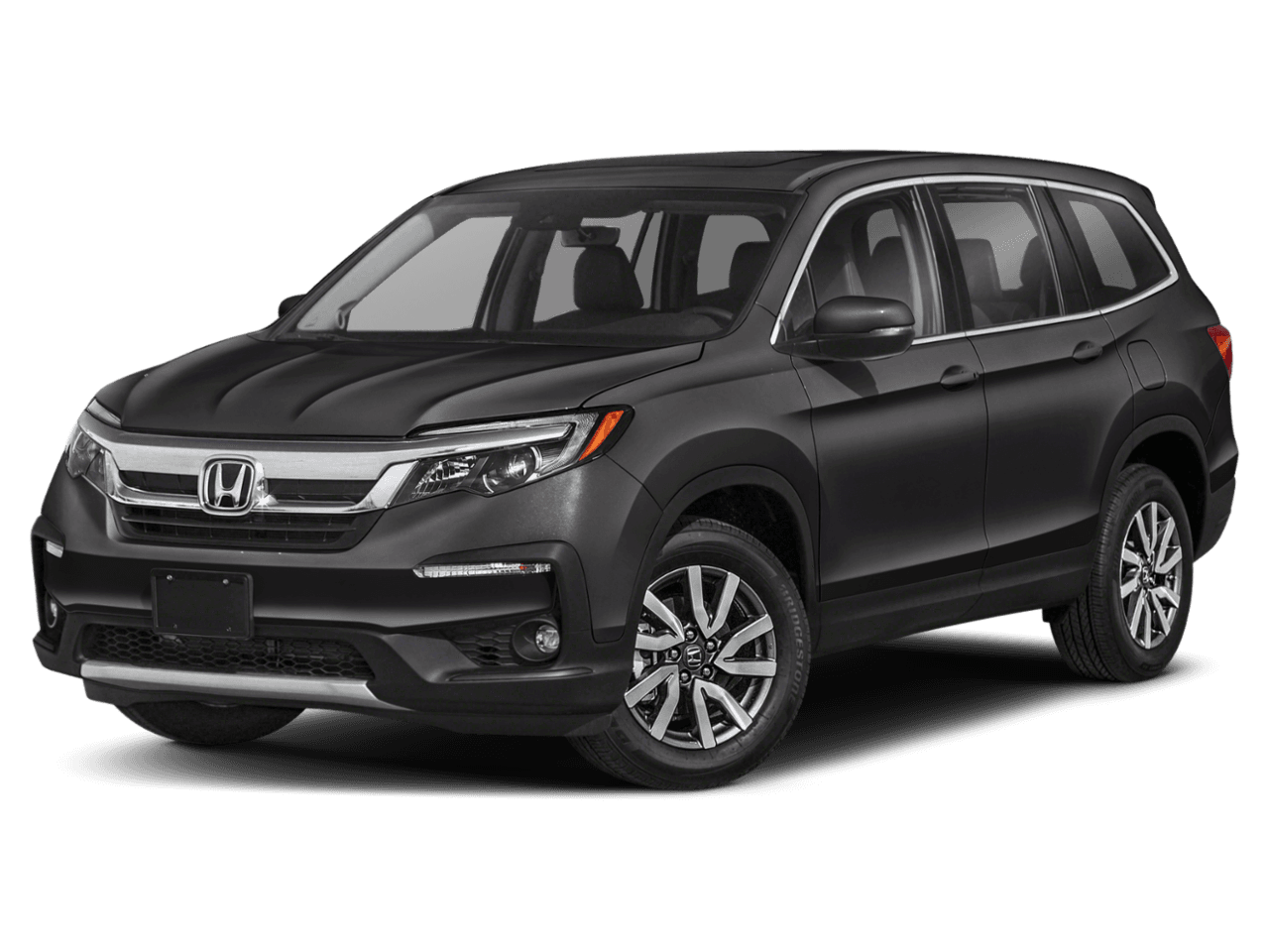 2022 Honda Pilot EX-L - Front 3/4, facing to the left