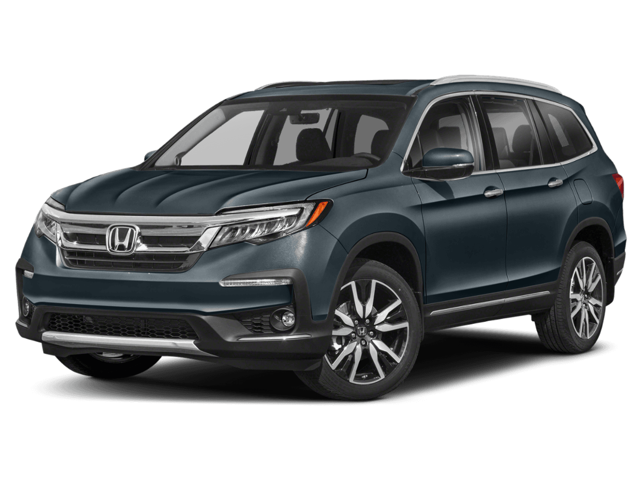 2022 Honda Pilot Touring 8-Passenger - Front 3/4, facing to the left