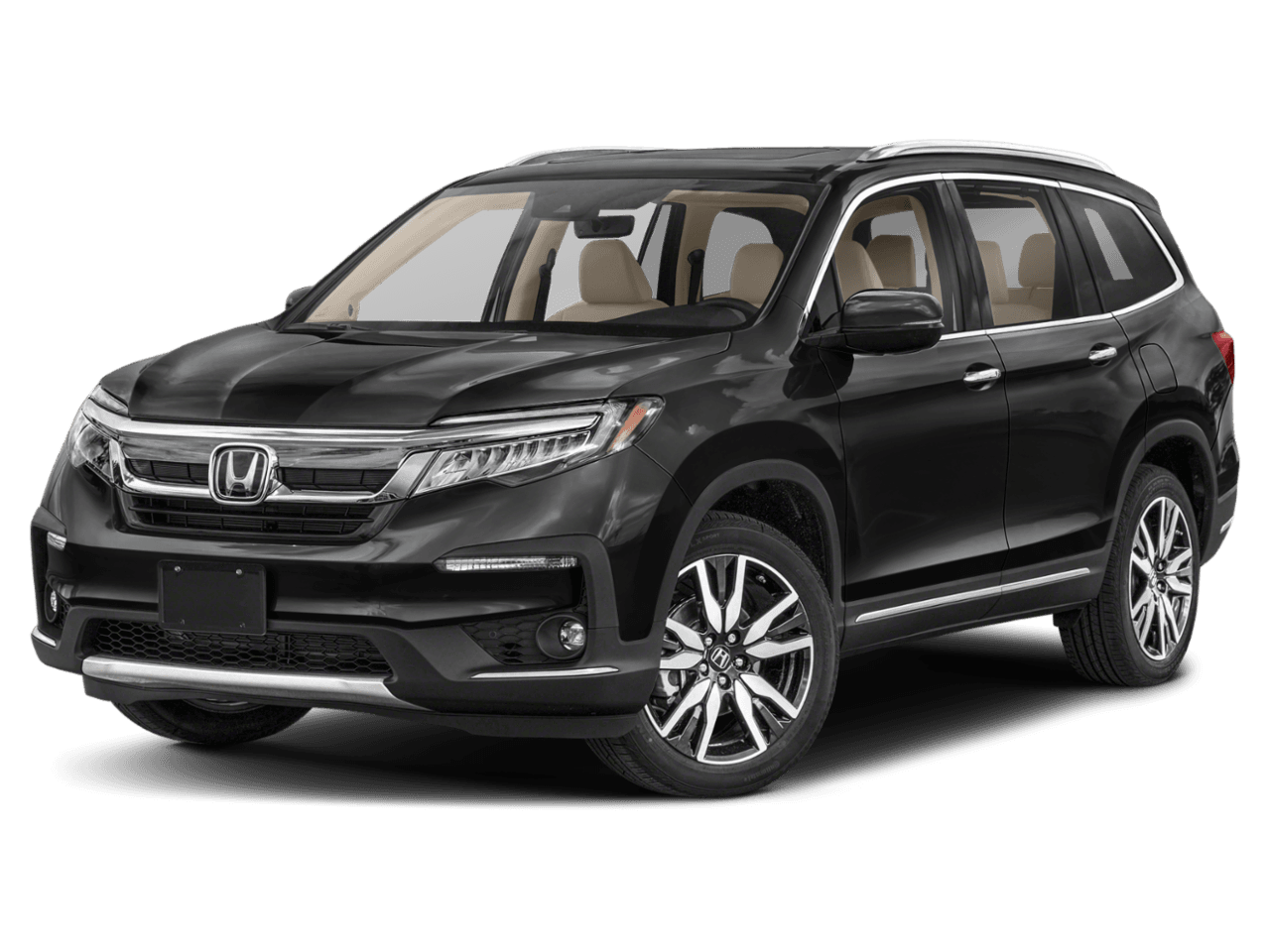 2022 Honda Pilot Touring 7-Passenger - Front 3/4, facing to the left