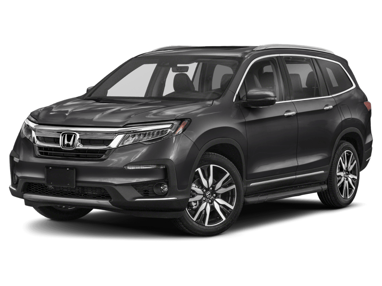 2022 Honda Pilot Elite - Front 3/4, facing to the left