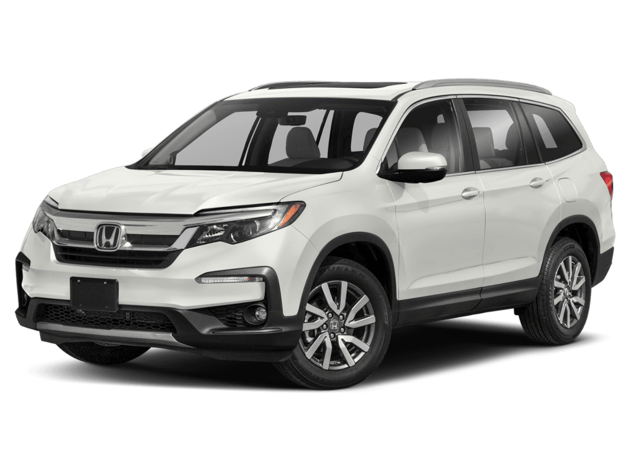 2022 Honda Pilot EX-L - Front 3/4, facing to the left