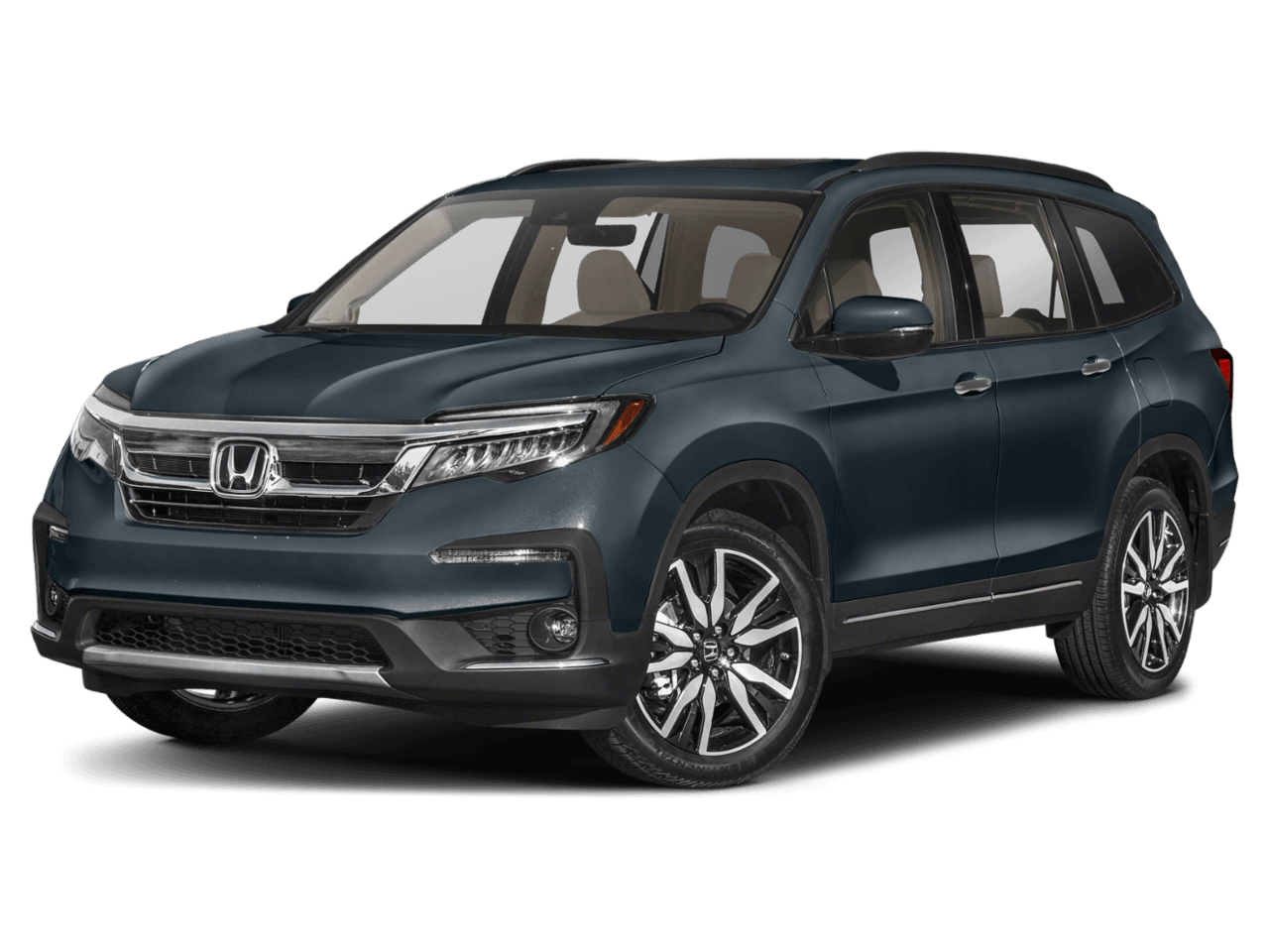 2022 Honda Pilot Touring 7-Passenger - Front 3/4, facing to the left