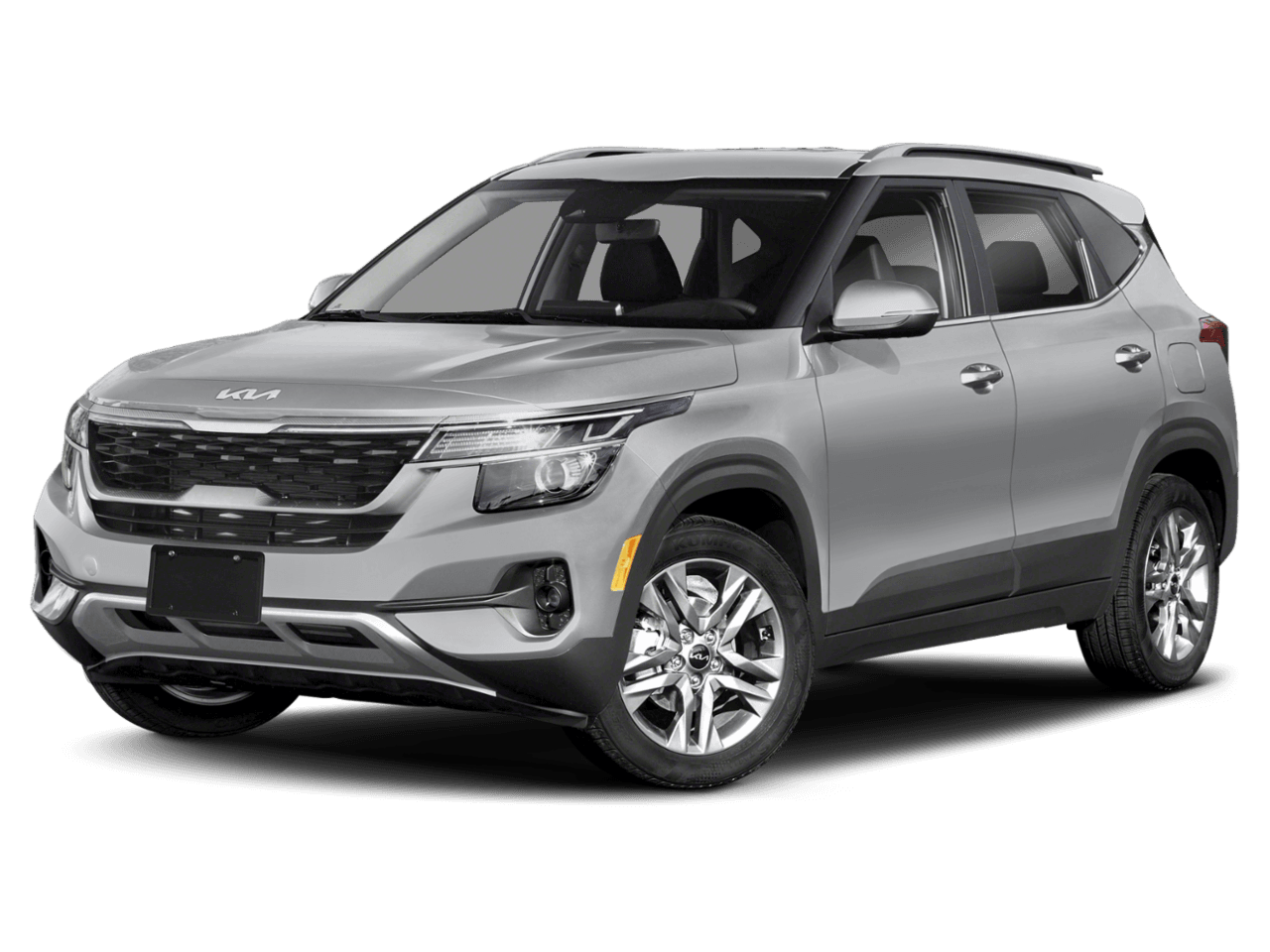 2022 Kia Seltos S - Front 3/4, facing to the left