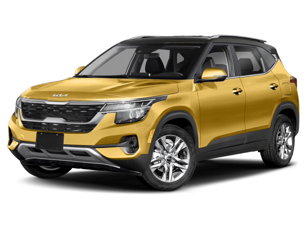 2022 Kia Seltos S - Front 3/4, facing to the left