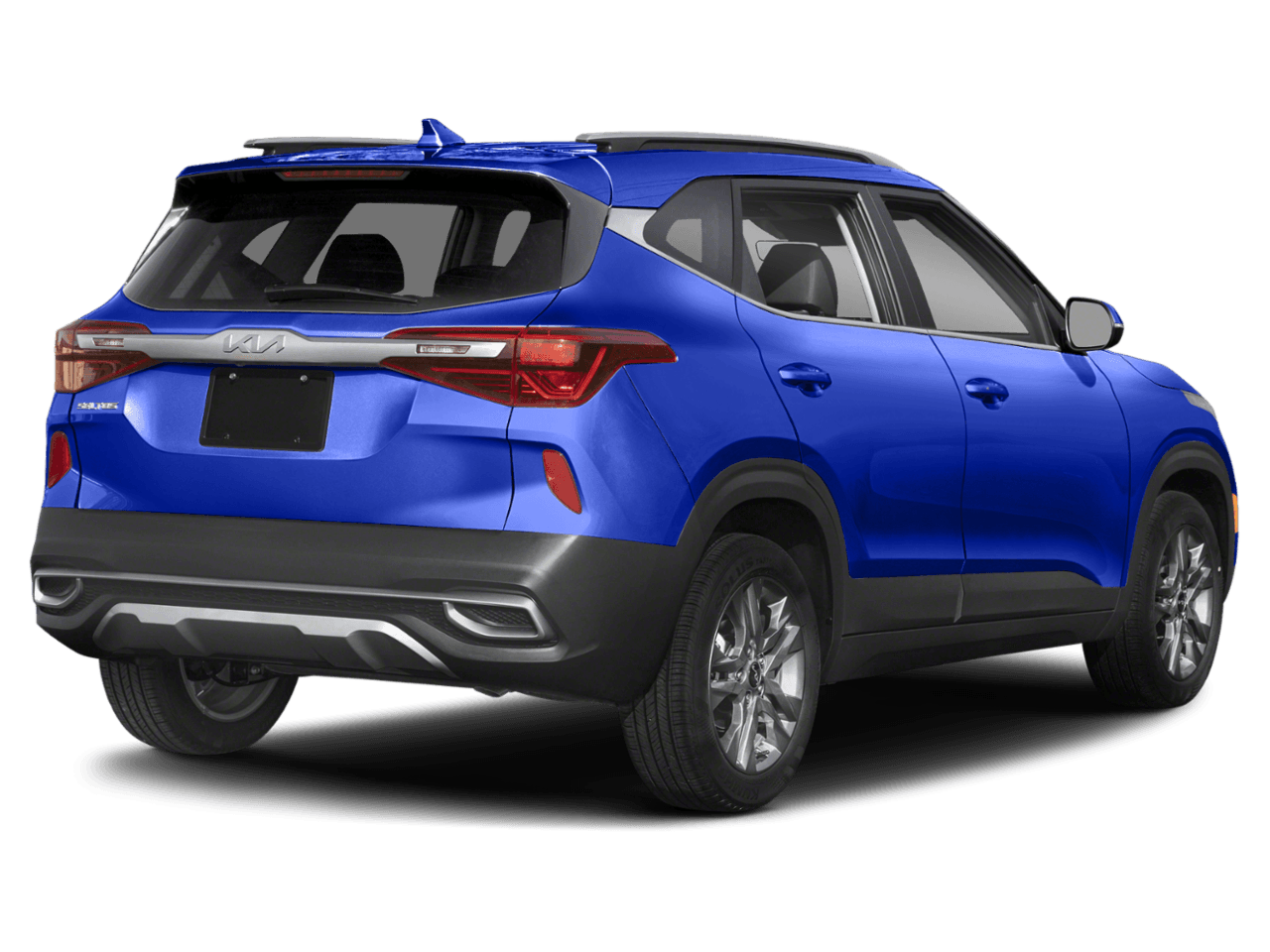 2022 Kia Seltos S - Rear 3/4, facing to the right