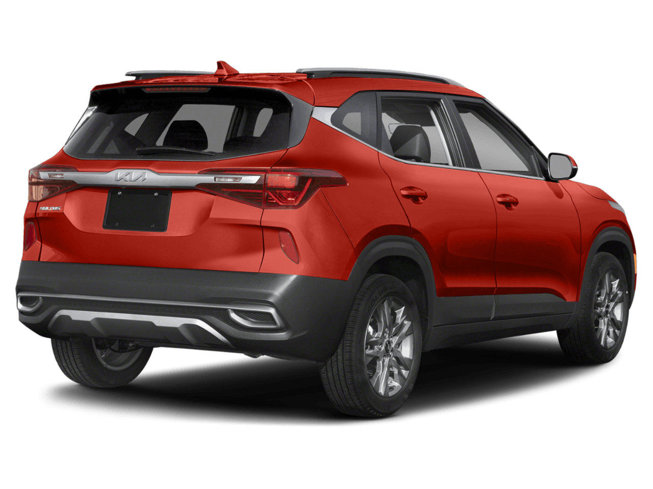 2022 Kia Seltos S - Rear 3/4, facing to the right