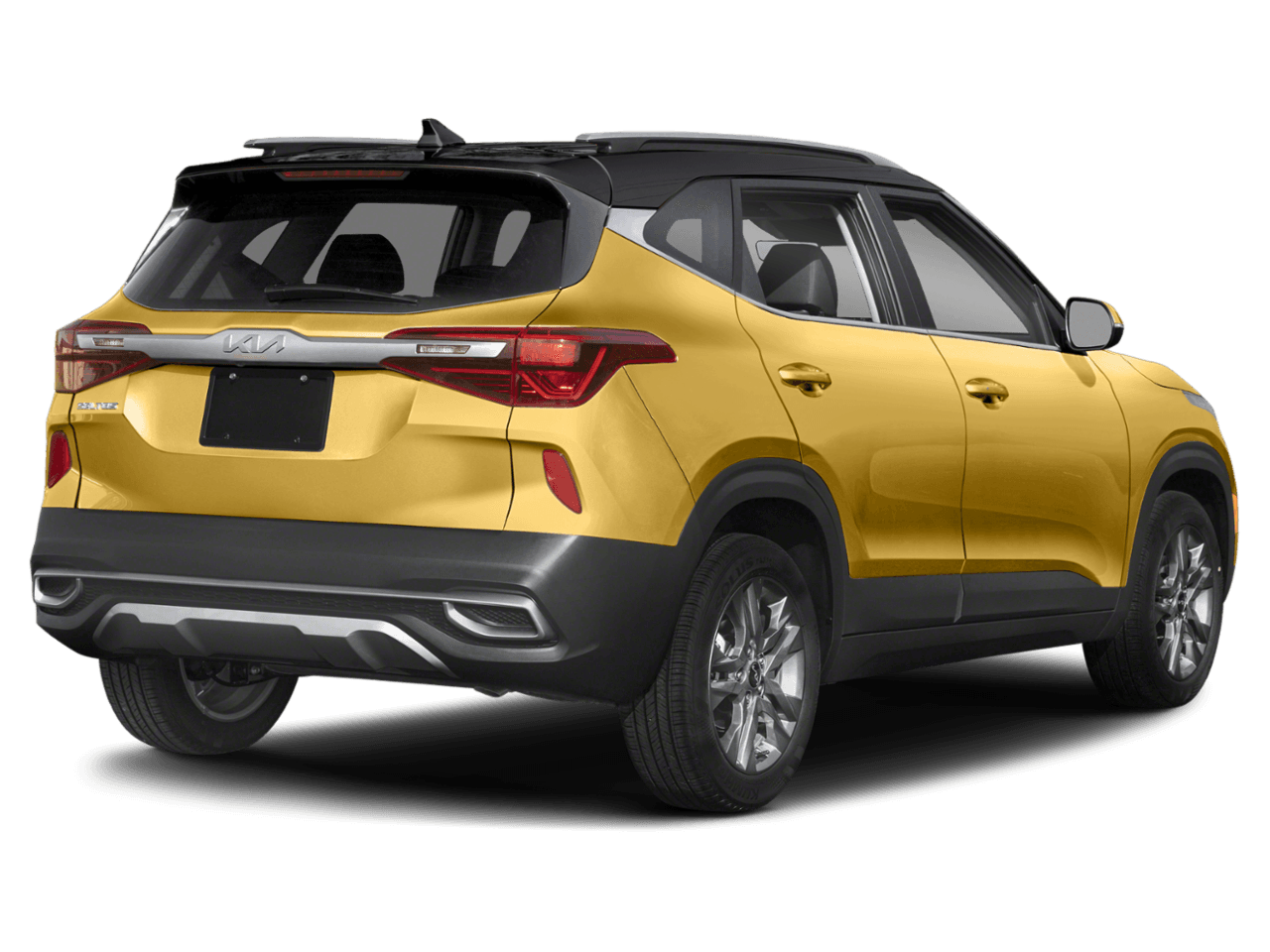 2022 Kia Seltos S - Rear 3/4, facing to the right