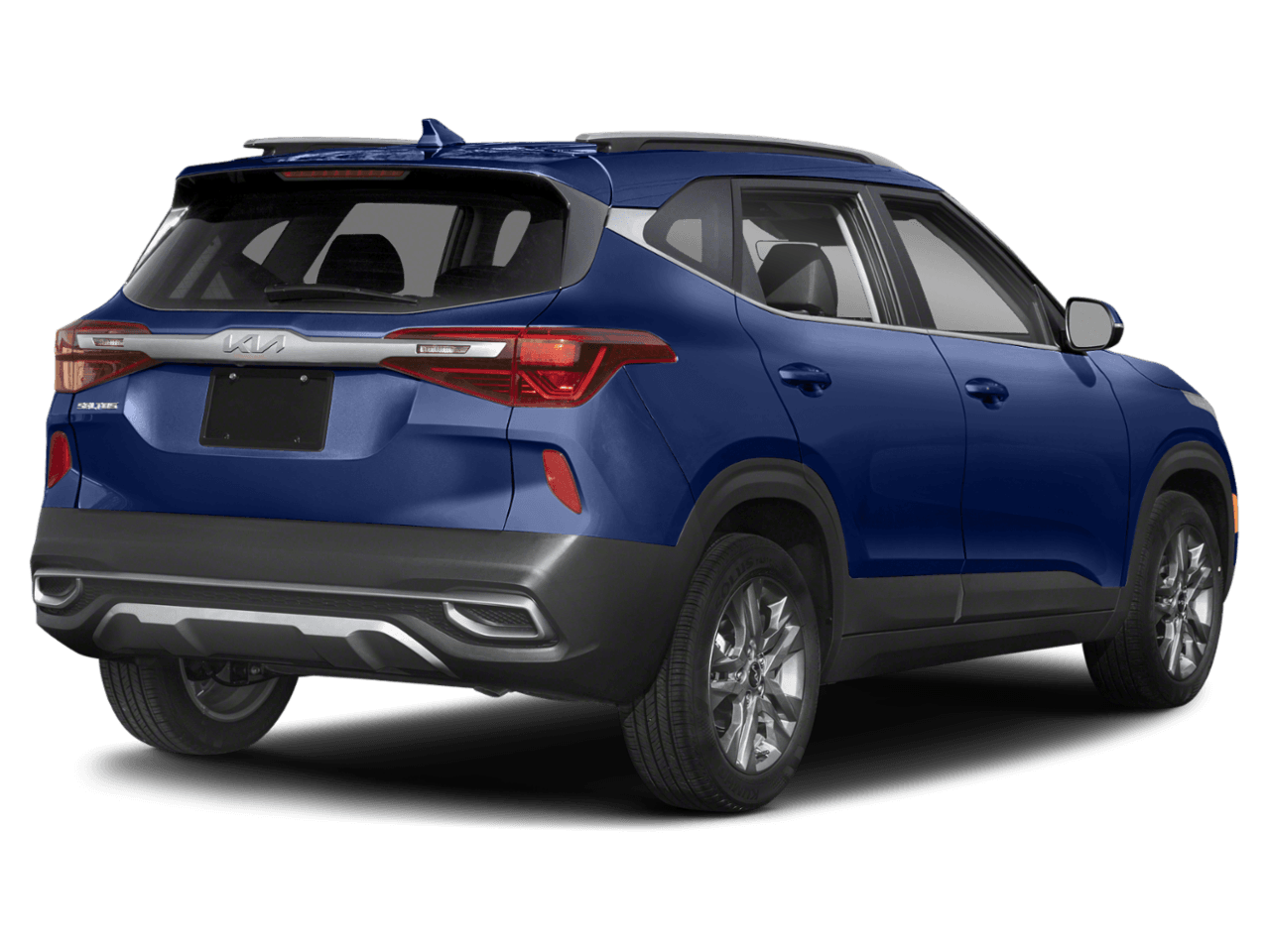 2022 Kia Seltos EX - Rear 3/4, facing to the right