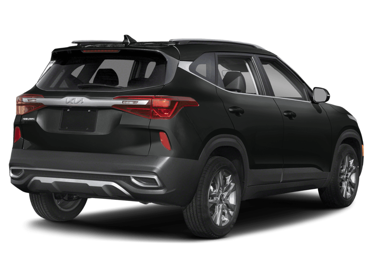 2022 Kia Seltos EX - Rear 3/4, facing to the right