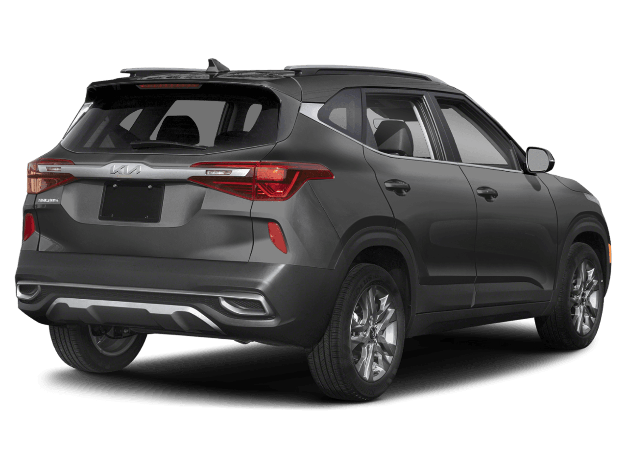 2022 Kia Seltos EX - Rear 3/4, facing to the right