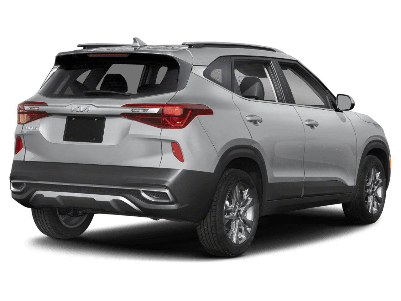 2022 Kia Seltos EX - Rear 3/4, facing to the right