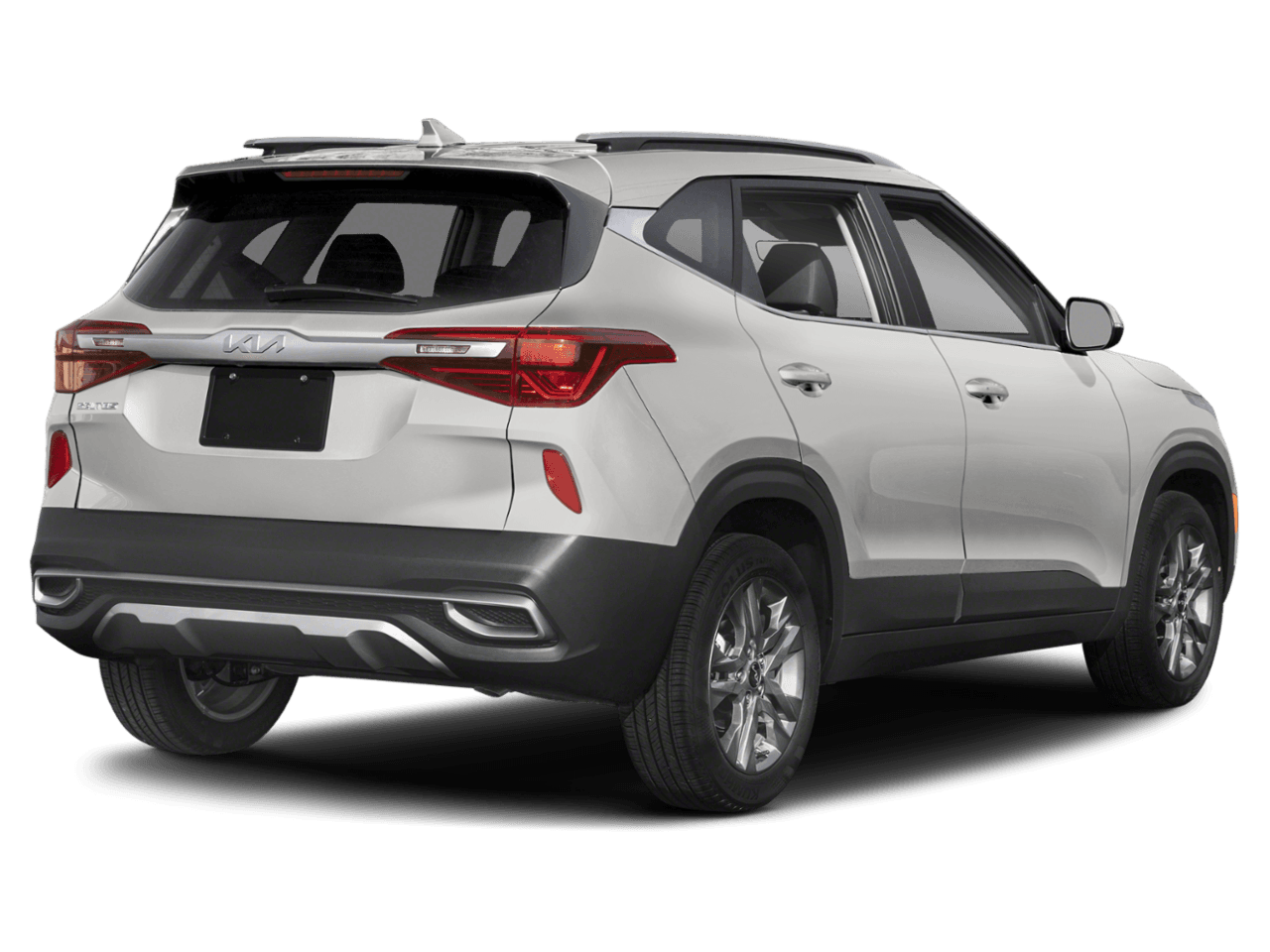 2022 Kia Seltos EX - Rear 3/4, facing to the right