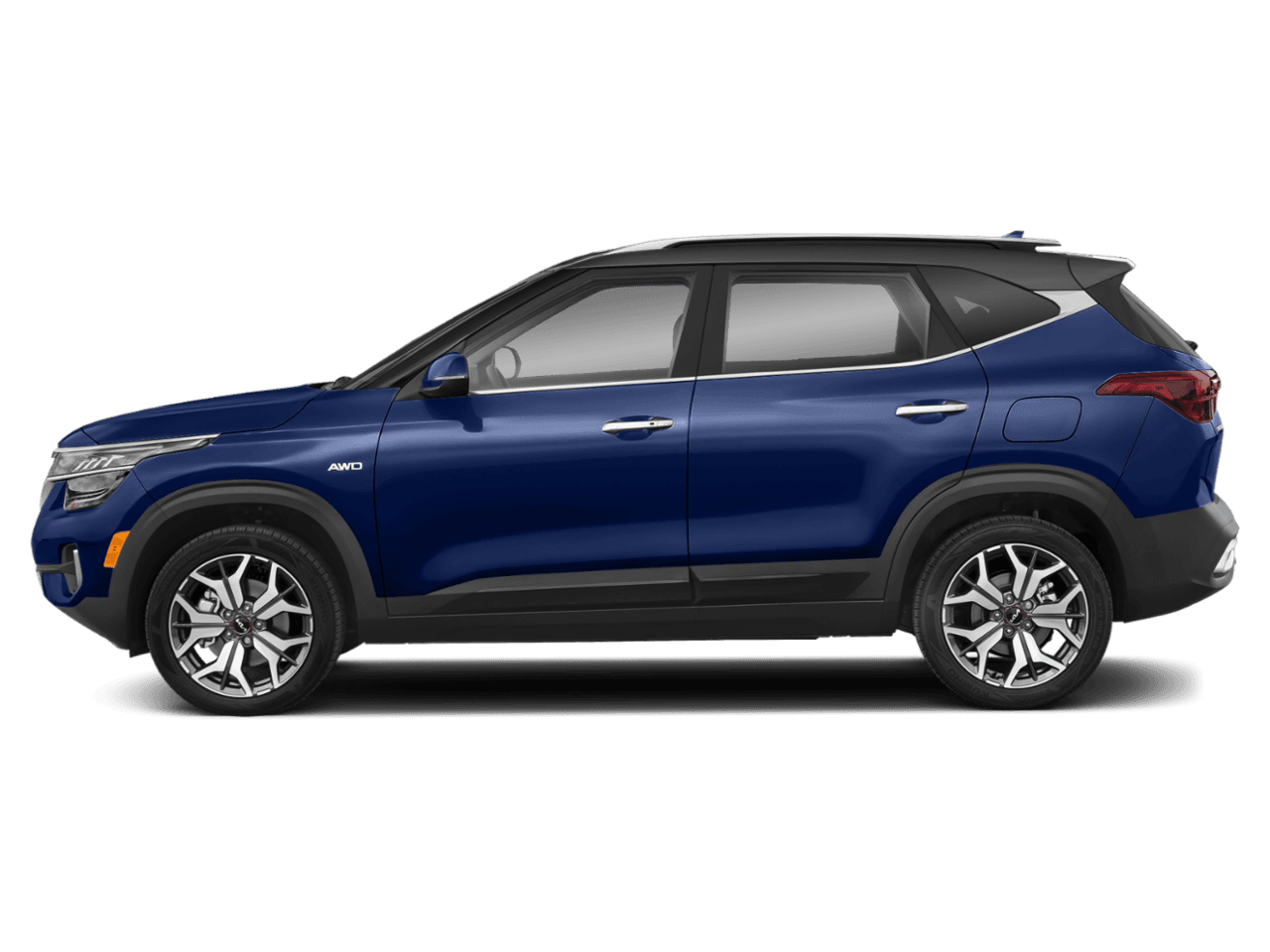 2022 Kia Seltos SX - Profile, facing to the left