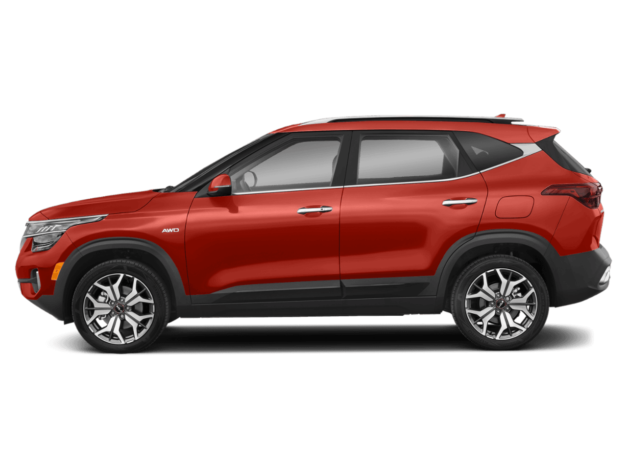 2022 Kia Seltos SX - Profile, facing to the left