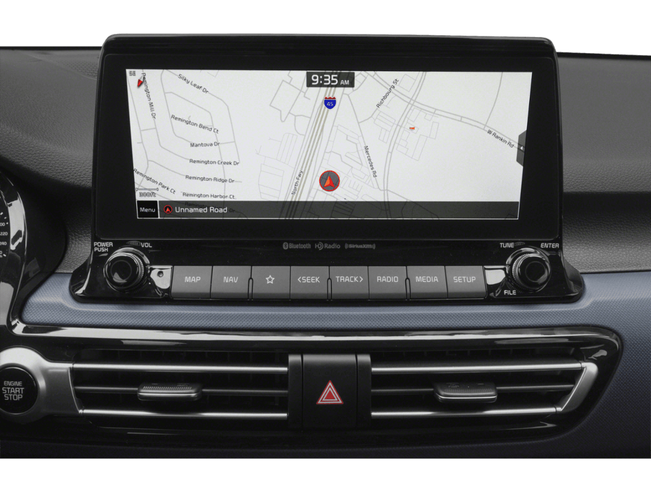 2022 Kia Seltos Nightfall - Interior Navigation System