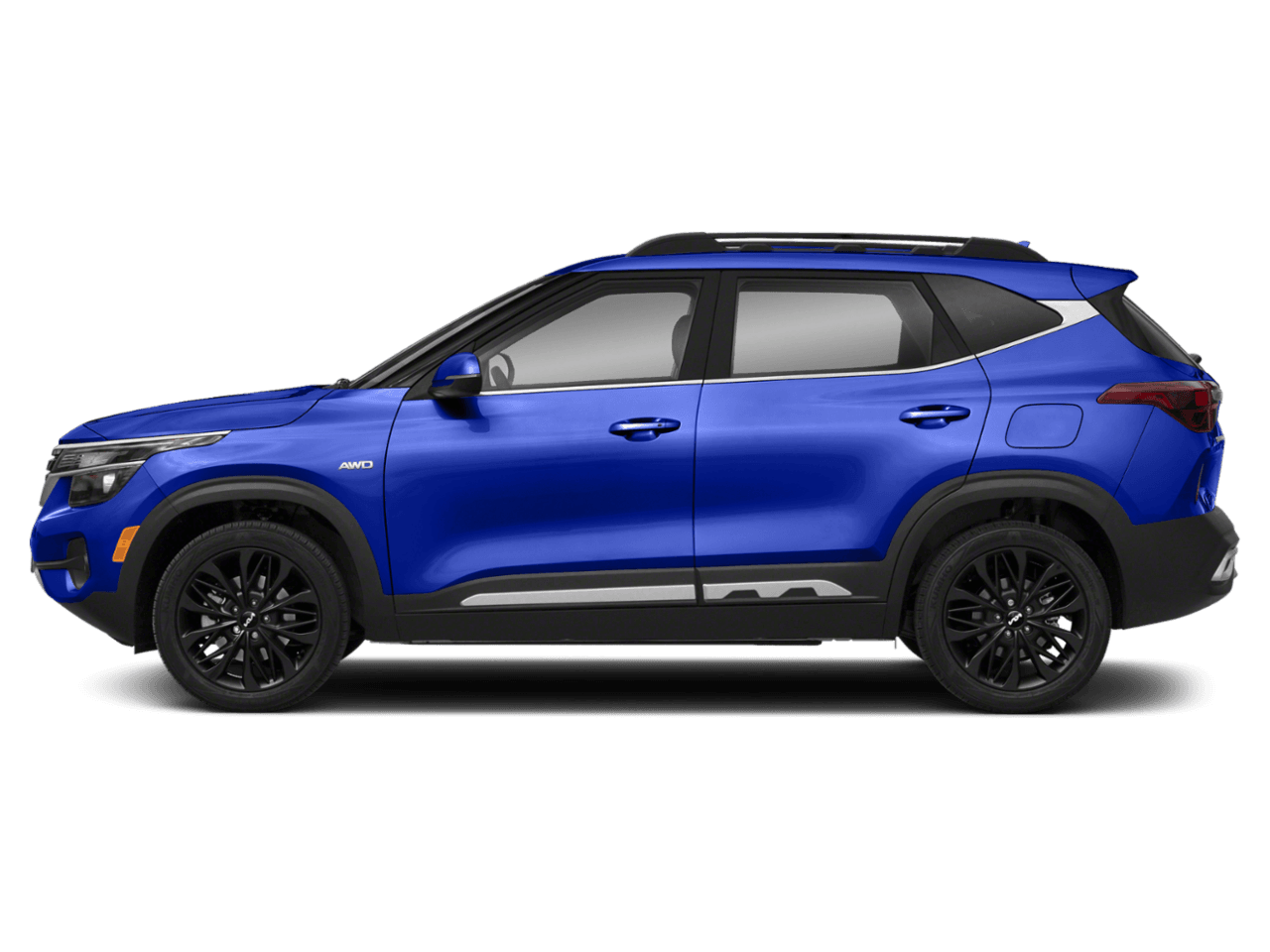 2022 Kia Seltos Nightfall - Profile, facing to the left