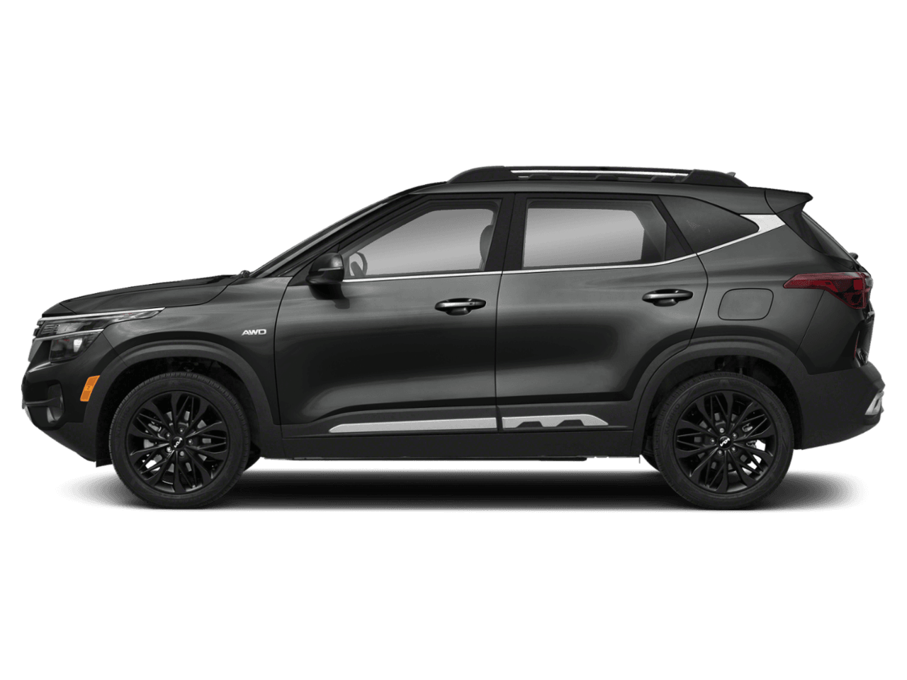 2022 Kia Seltos Nightfall - Profile, facing to the left