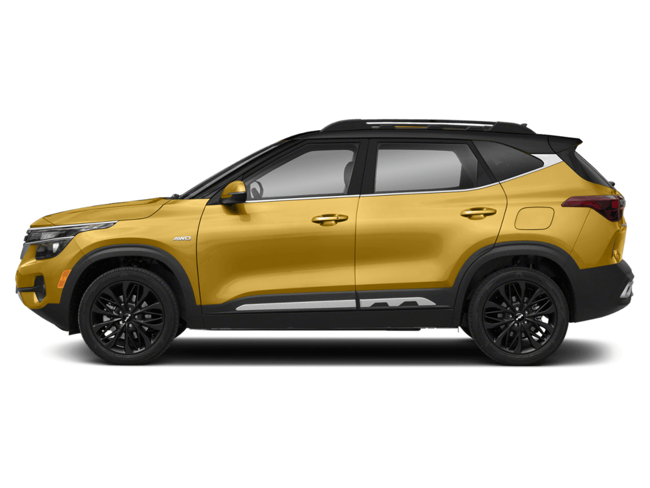 2022 Kia Seltos Nightfall - Profile, facing to the left