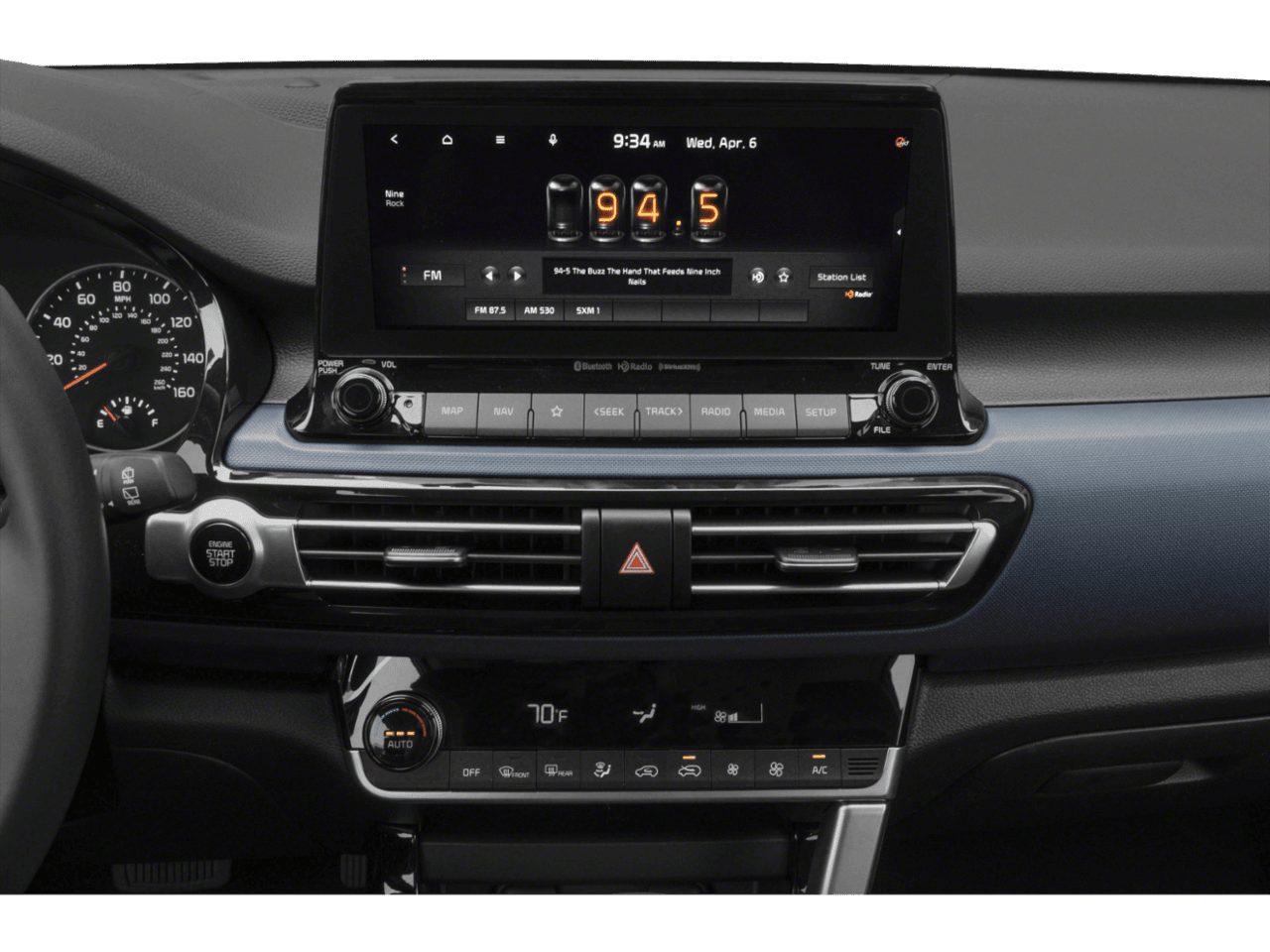 2022 Kia Seltos Nightfall - Interior Stereo System