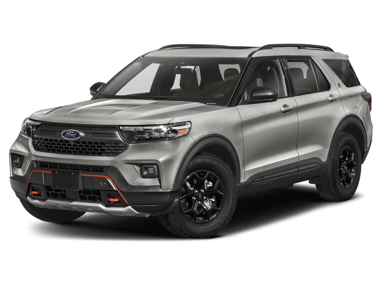 2021 Ford Explorer Timberline - Front 3/4, facing to the left